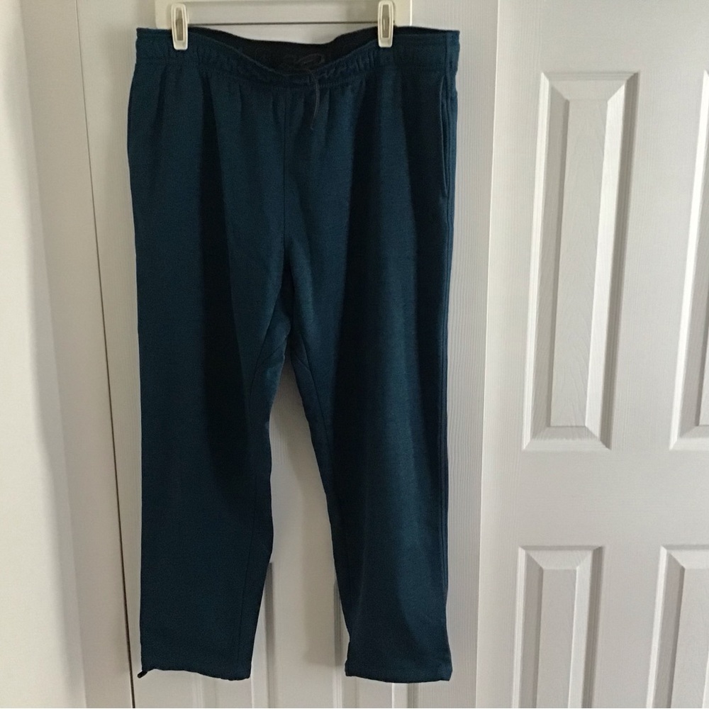 AND1 teal sweatpants XL